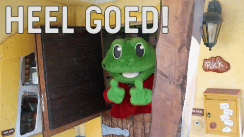 Goed gedaan!